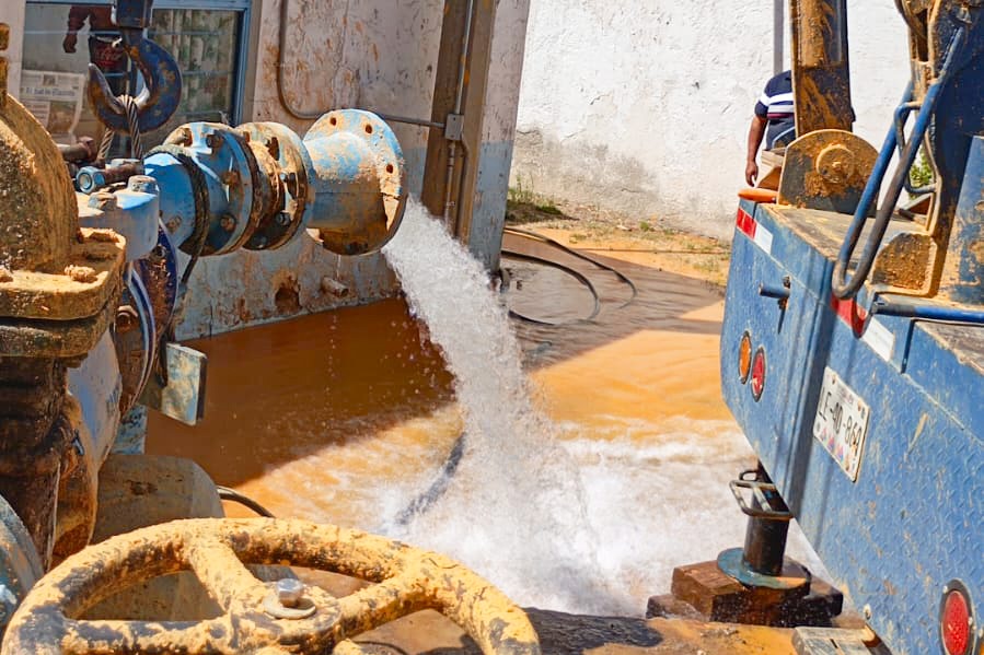Con nueva bomba en el pozo 'Nuevos Horizontes' Capamh avanza en el restablecimiento del servicio de agua potable
